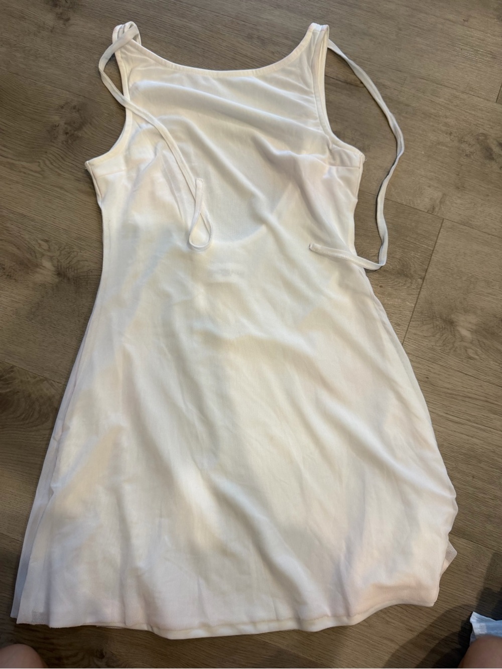 Princess Polly White Mini Slip Dress